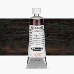 [10645009] SCHMINCKE  MUSSINI 35ML OIL COLOUR  asphaltum brown transparent