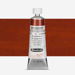 [10651009] SCHMINCKE  MUSSINI 35ML OIL COLOUR  english red 