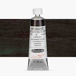 [10779009] SCHMINCKE  MUSSINI 35ML OIL COLOUR  atrament black