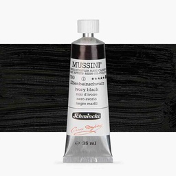 [10780009] SCHMINCKE  MUSSINI 35ML OIL COLOUR  ivory black