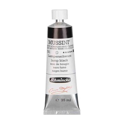 [10781009] SCHMINCKE  MUSSINI 35ML OIL COLOUR  lamp black