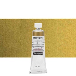 [10861009] SCHMINCKE  MUSSINI 35ML OIL COLOUR  renaissace gold