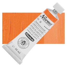 [11300009] SCHMINCKE  Norma Proffessional OIL COLOUR 35ML cadmium orange