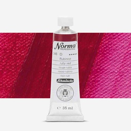 [11346009] SCHMINCKE  Norma Proffessional OIL COLOUR 35ML ruby red