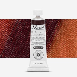 [11618009] SCHMINCKE  Norma Proffessional OIL COLOUR 35ML transparent redbrown