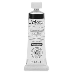 [11704009] SCHMINCKE  Norma Proffessional OIL COLOUR 35ML ivory black