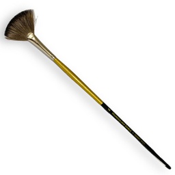 [34085] Fan  Mongolian Sable® Long Handle 4