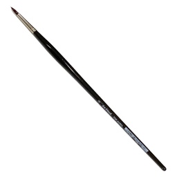 [VA-7785_6] TOP-ACRYL BRUSH ROUND anthr. esagonal handle