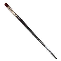 [VA-7485_12] TOP-ACRYL SYNTHETIC BRUSH filberts,red-brown fibres