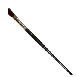 [VA-7187_16] TOP-ACRYL BRUSH ANGLED SHAPE anthr. esagonal handle