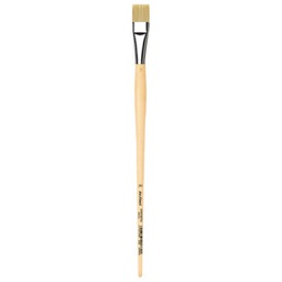 [VA-8329_20] SYNTHETIC BRISTLE for oil and acrylic, long plainwood handles