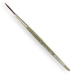 [VA-263_4] da Vinci-FORTE LETTERING BRUSH redbrown synthetic fibre