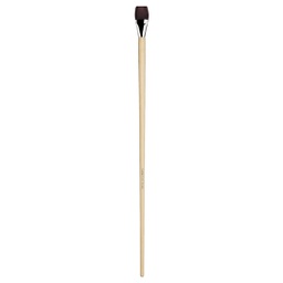 [VA-7188_50] TOP-ACRYL BRUSH MEDIUM plainwood handle 100cm