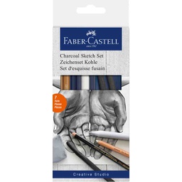 [FCG/114002] FABER-CASTEL Drawing Set Charcoal