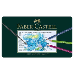 [FCG/117536] FABER-CASTEL Watercolor Colored Pencils In A Metal Box 36 Pieces‏