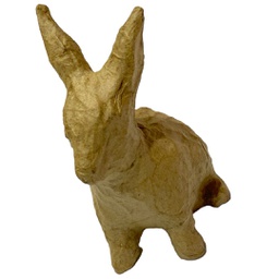 [AP131O] ديكوباج الورق المعجن تمثال ارنب