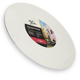 [CMPR0040] Mont Marte Canvas Panel Round 40cm