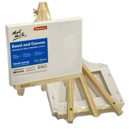 [MEA0055] Mont Marte Easel with Canvas - Small 15×20