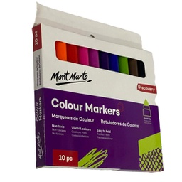 [MMPM0060] Mont Marte Colour Markers 10pc