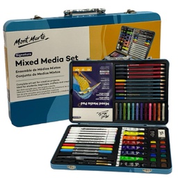 [MMGS0060] Mont Marte Mixed Media Set in Tin 60pc