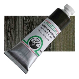 [09.307] Old Holland - Oil Colour Tube 40ml Olive Green Dark