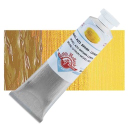 [11.616] New Masters - Acrylic Tube 60ml Nickel Azo Brown-Lemon