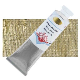 [11.822] New Masters - Acrylic Tube 60ml Metal Brass