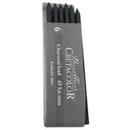 [26001] Artists' Leads Assorted 6 pcs Charcoal lead