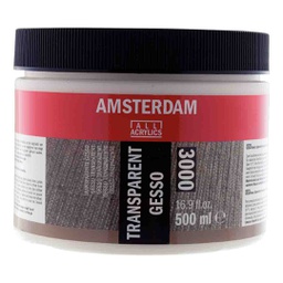 [24183000] Amsterdam Acrylic color GESSO TRANSPARENT 500ML