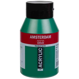 [17716192] Amsterdam Acrylic color 1000ML PERM.GREEN DP