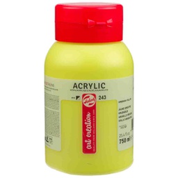 [3574243M] Art Creation acrylic color 750ML GREENISH YLW
