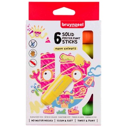 [60159106] Bruynzeel POSTER Paint STICK NEON 6