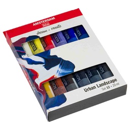 [17820603] Amsterdam Acrylic color SET 12X20ML (نسخة)