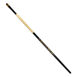 Black Gold Series Long Handled Synthetic Brushes by Dynasty1526FIL-1