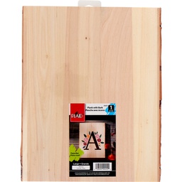 [MSP 99455] Wood Surfaces Wood Plank with Bark, 101/2&quot; x 13