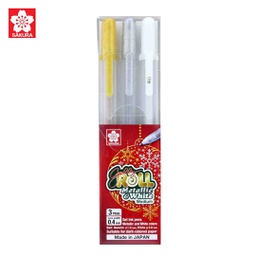 [XPGB-3CH2] Sakura Gelly Roll Metallic Gel Ink Pen Set‏