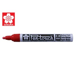 قلم بوية كبير2 مل Pen-touch احمر