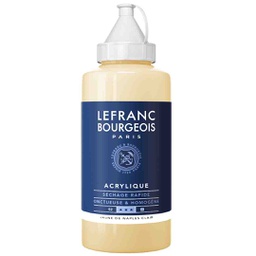 [300399] Lefranc &amp; Bourgeois fine acrylic color 750ML bottle NAPLES YELLOW LIGHT