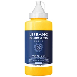 [300420] Lefranc &amp; Bourgeois fine acrylic color 750ML bottle PRIMARY YELLOW