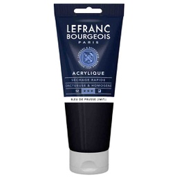 [300422] Lefranc &amp; Bourgeois fine acrylic color 200ML tube PRUSSIAN BLUE