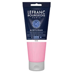[300435] Lefranc &amp; Bourgeois fine acrylic color 200ML tube ROSE