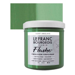 Lefranc &amp; Bourgeois flashe acrylic color 125ml JAR CHROME GREEN