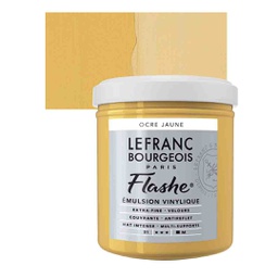 Lefranc &amp; Bourgeois flashe acrylic color 125ml JAR YELLOW OCHRE
