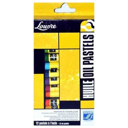 [806309] Lefranc &amp; Bourgeois louver oil pastel set of 12