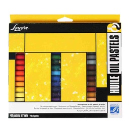 [806345] Lefranc &amp; Bourgeois louver oil pastel set of 48