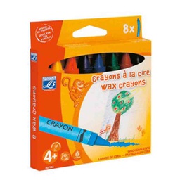 [807148] Lefranc &amp; Bourgeois education wax crayon  set of 8 JUMBO