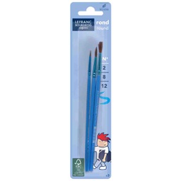 [807421] Lefranc &amp; Bourgeois education brush pony FSC NO.2/8/12