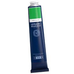 [810077] Lefranc &amp; Bourgeois fine oil color 150ML tube LIGHT GREEN
