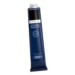 [810091] Lefranc &amp; Bourgeois fine oil color 150ML tube IVORY BLACK