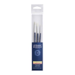 [810105] Lefranc &amp; Bourgeois fine oil brush HOG RD 2/6/10 SH
